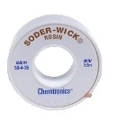 Soder-Wick 50-2-100 Rosin Desoldering Braid Yellow .060 W x 100'L